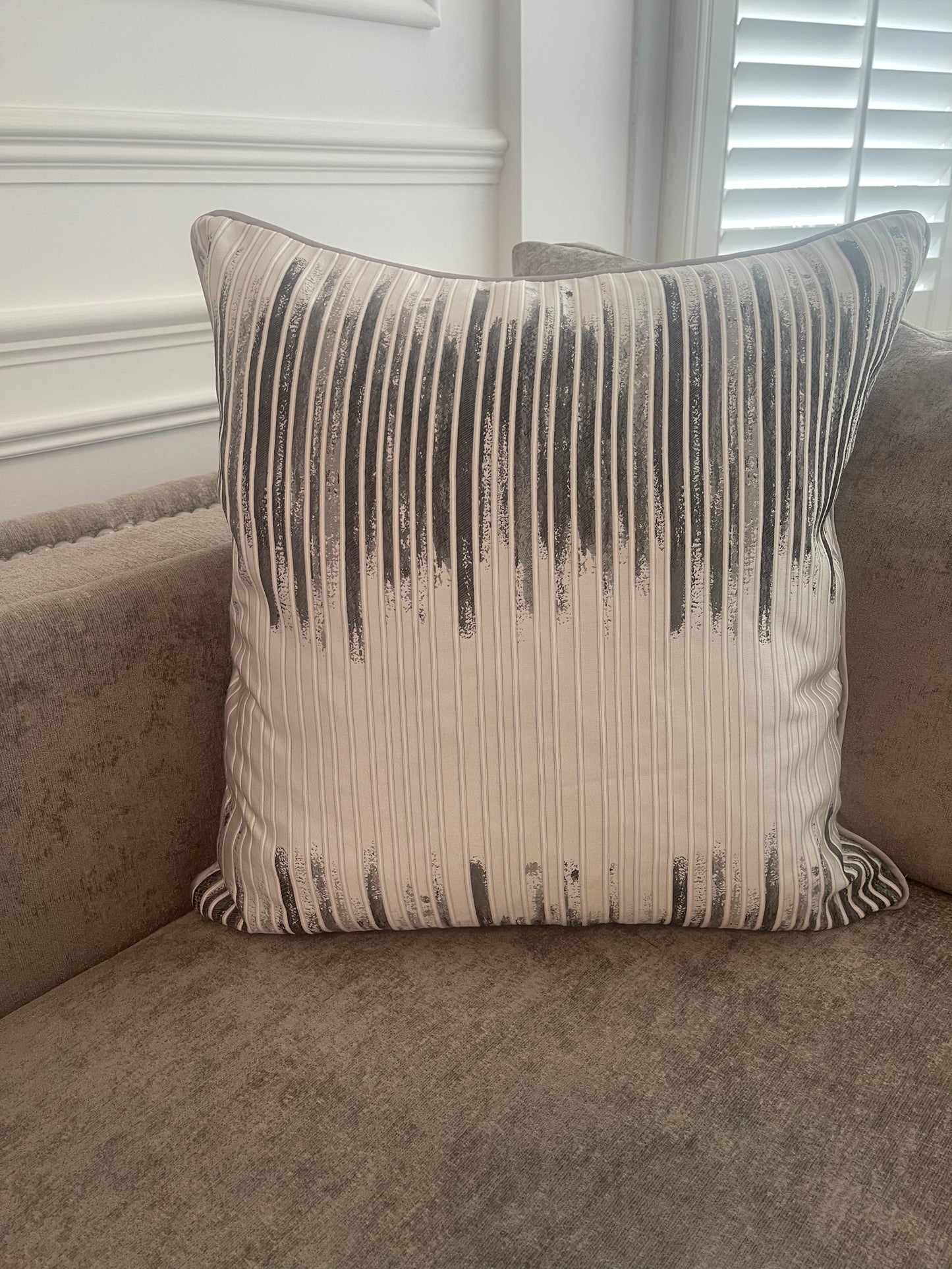Silver fox cushion