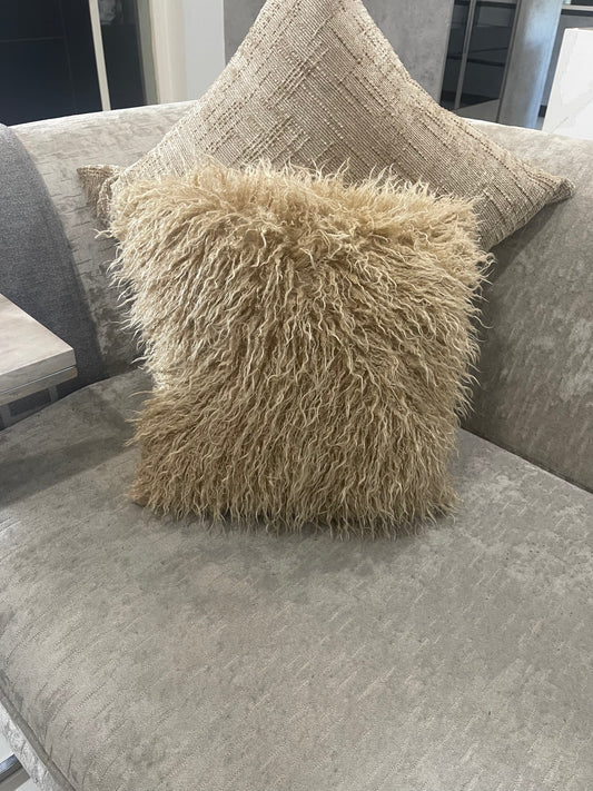 Beige Mongolian